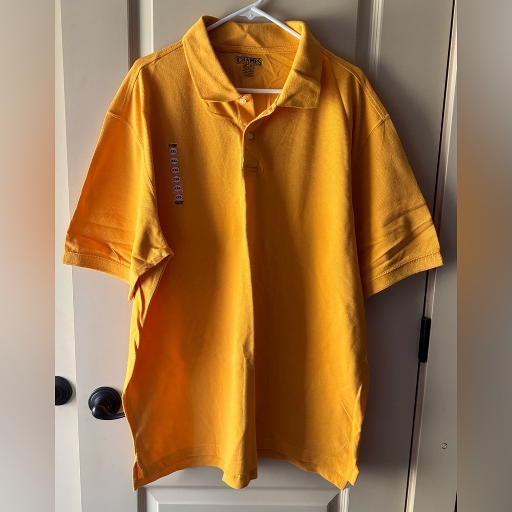 Champs Classic Men's Yellow Polo Shirt
